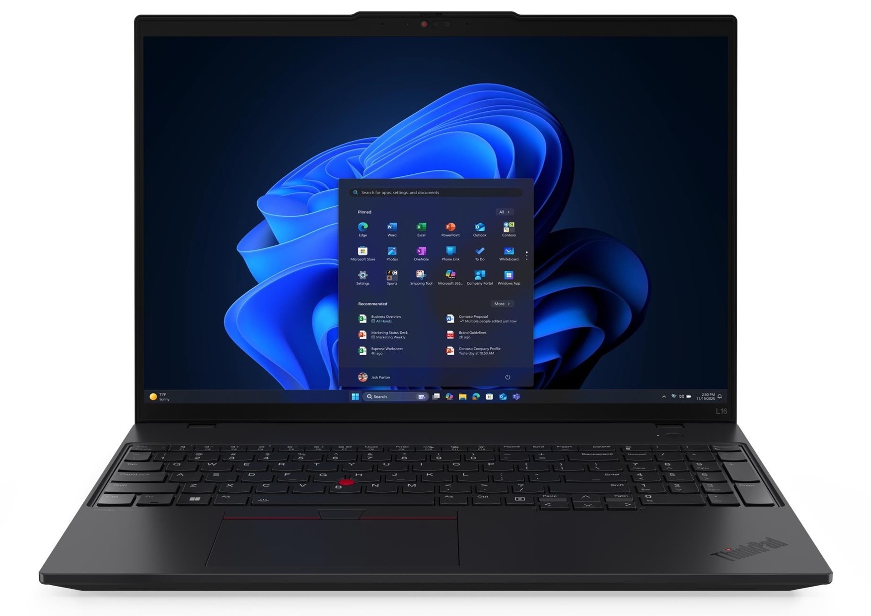 Lenovo ThinkPad L16 (AMD) Gen2 Modell 21SC0028GE – Bild 2