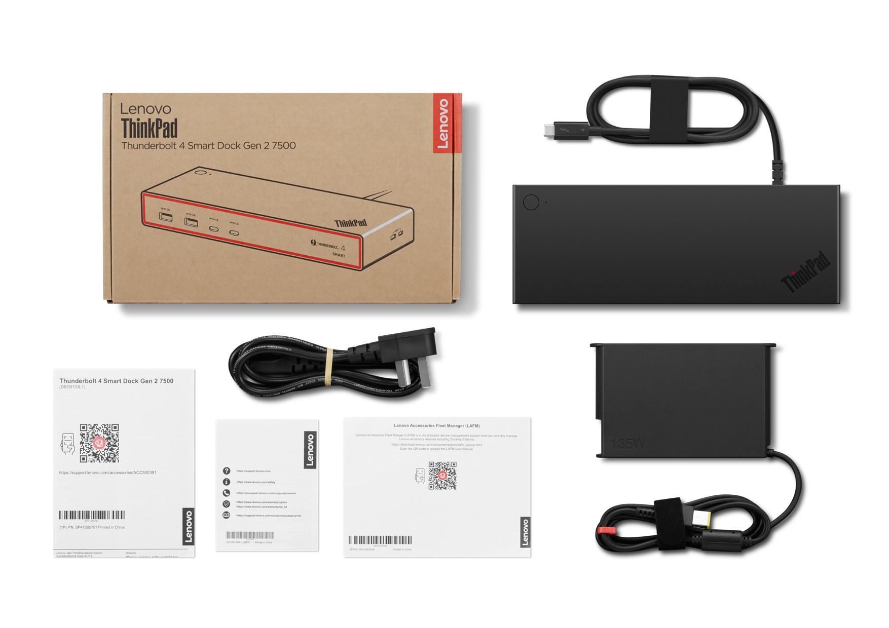 ThinkPad Thunderbolt 4 Smart Dock Gen2 7500, inkl. 135W-Netzteil (40BE0135EU) – Bild 7